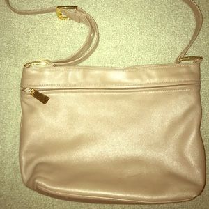 Vintage Béchamel beige leather purse